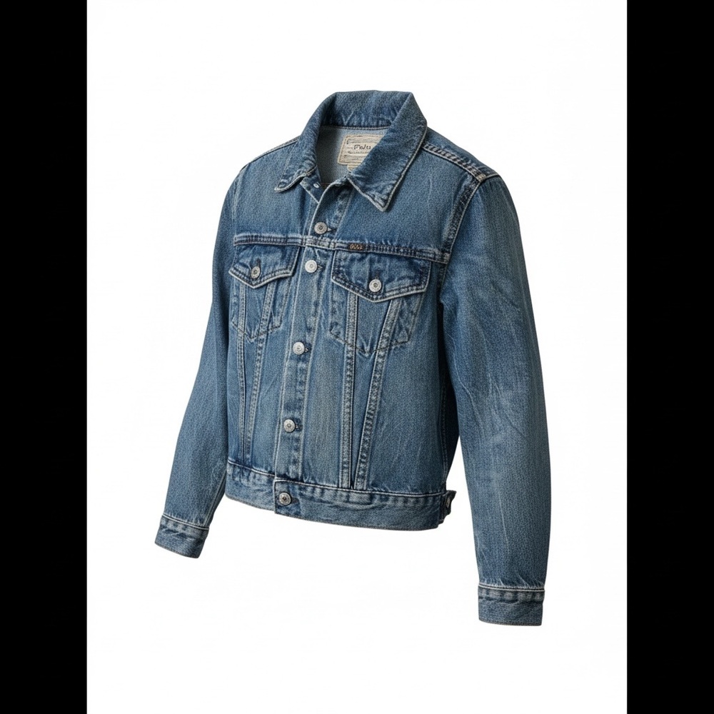 Ralph Lauren Blue Denim Kids Jacket